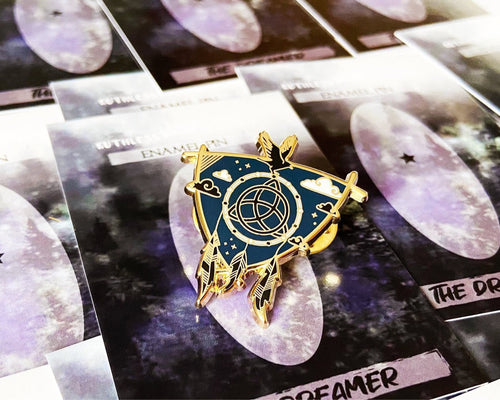 Load image into Gallery viewer, The Dreamer Pin - Bookish Enamel Pin
