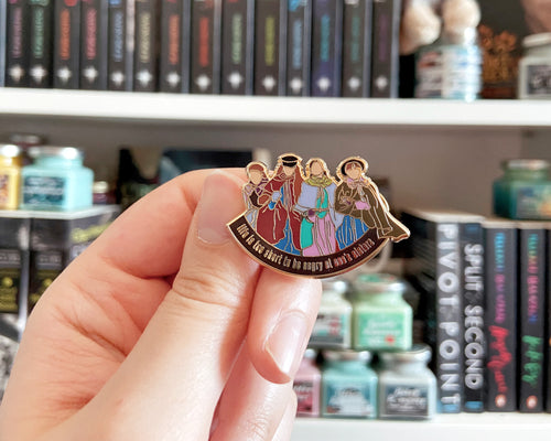 Load image into Gallery viewer, Little Women Classic / Bookish / Movie Inspired Enamel Pin
