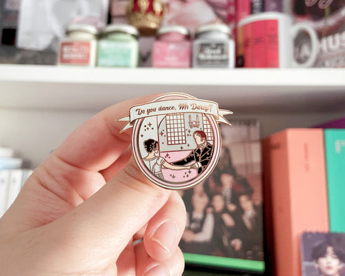 Load image into Gallery viewer, Pride and Prejudice Inspired Classic / Bookish / Movie Enamel Pin

