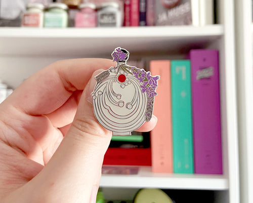Load image into Gallery viewer, Vervain Bottle - TVD Vampire Diaries - Bookish / Tv Show Enamel Pin

