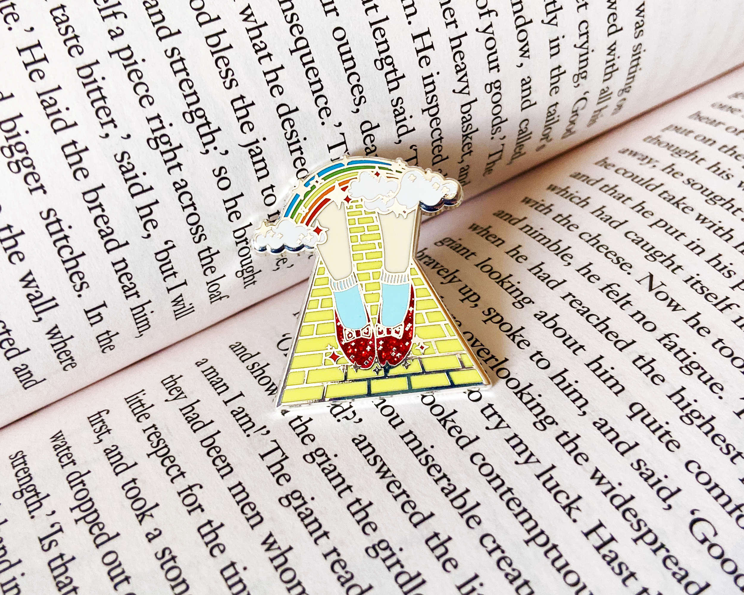 Wizard of Oz Inspired Bookish / Movie / Wicked Musical Enamel Pin